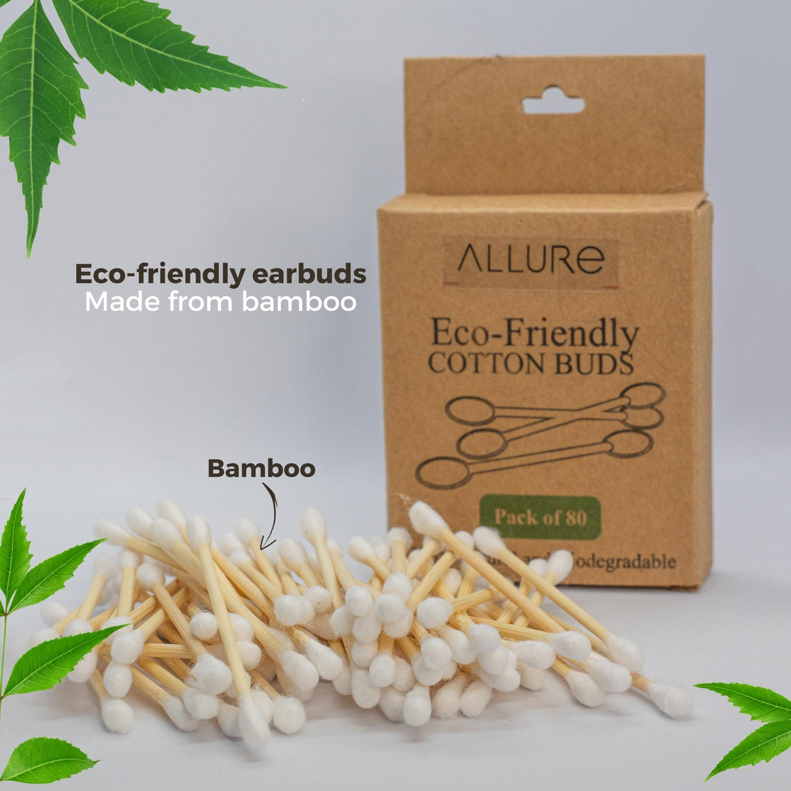 Allure Bamboo Earbuds