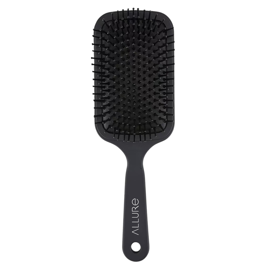 Allure Paddle Hair Brush With Nylon Bristles Large Black