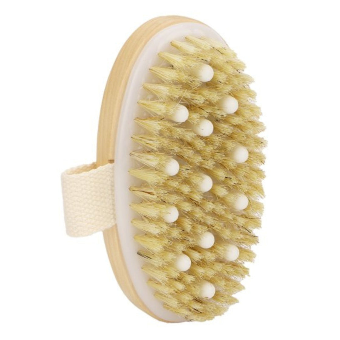 Allure Wooden Bathing Brush - Natural Bristle Body Brush (BB02)