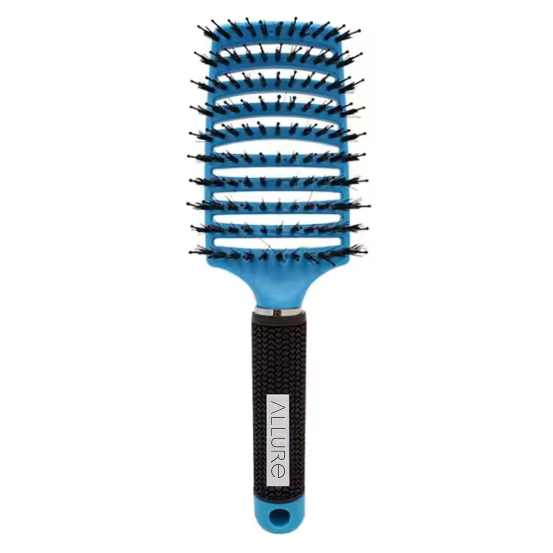 Allure Boar Bristles Detangling Hair Brush For Hair Styling - Assorted Colours