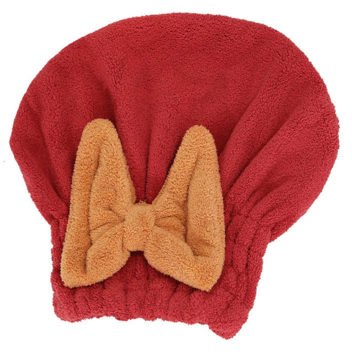 Allure Microfiber Hair Wrap Towel - red Hair Turban