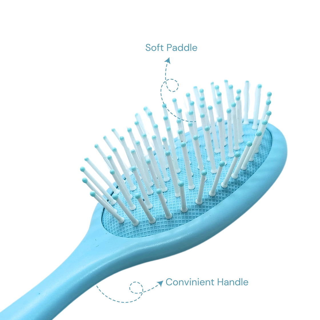 Allure Oval Kids Paddle Hair Brush - Assorted Colour