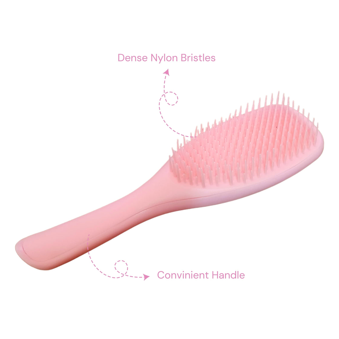 Allure Detangling Hair Brush - Assorted Colours