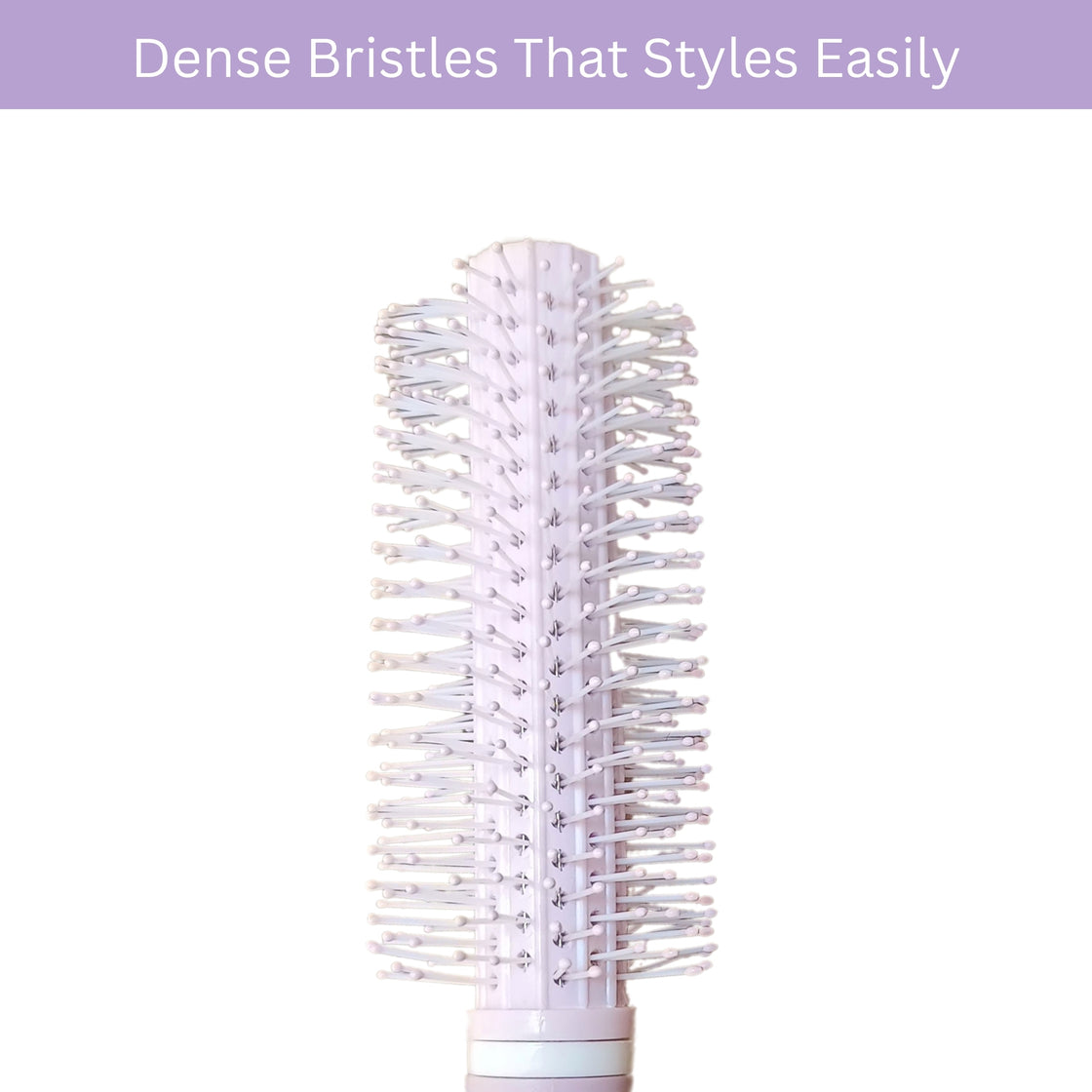 Allure Round Pastel Hair Brush For Hair Styling - Assorted Colours