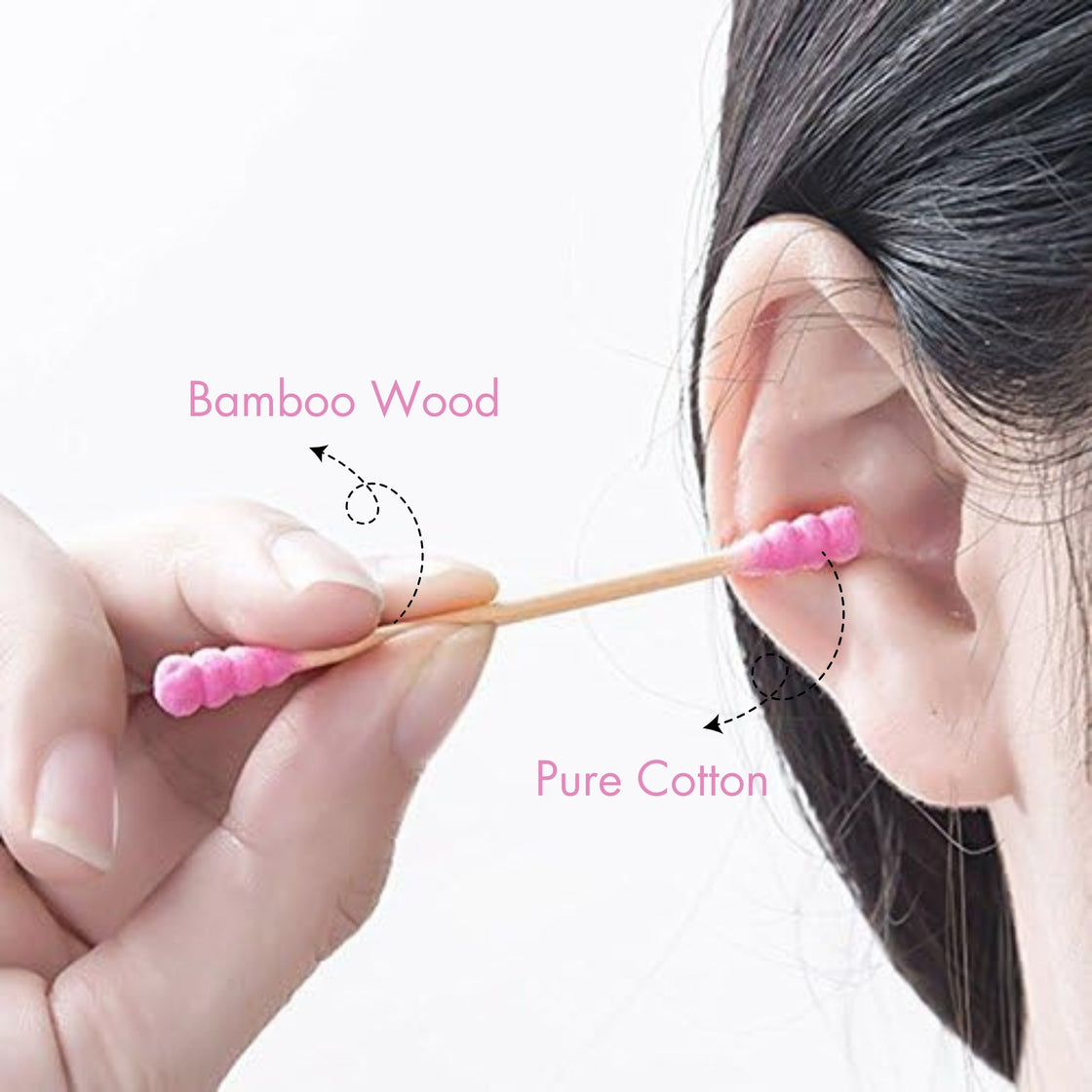 Allure Cotton Earbuds Pack of 4