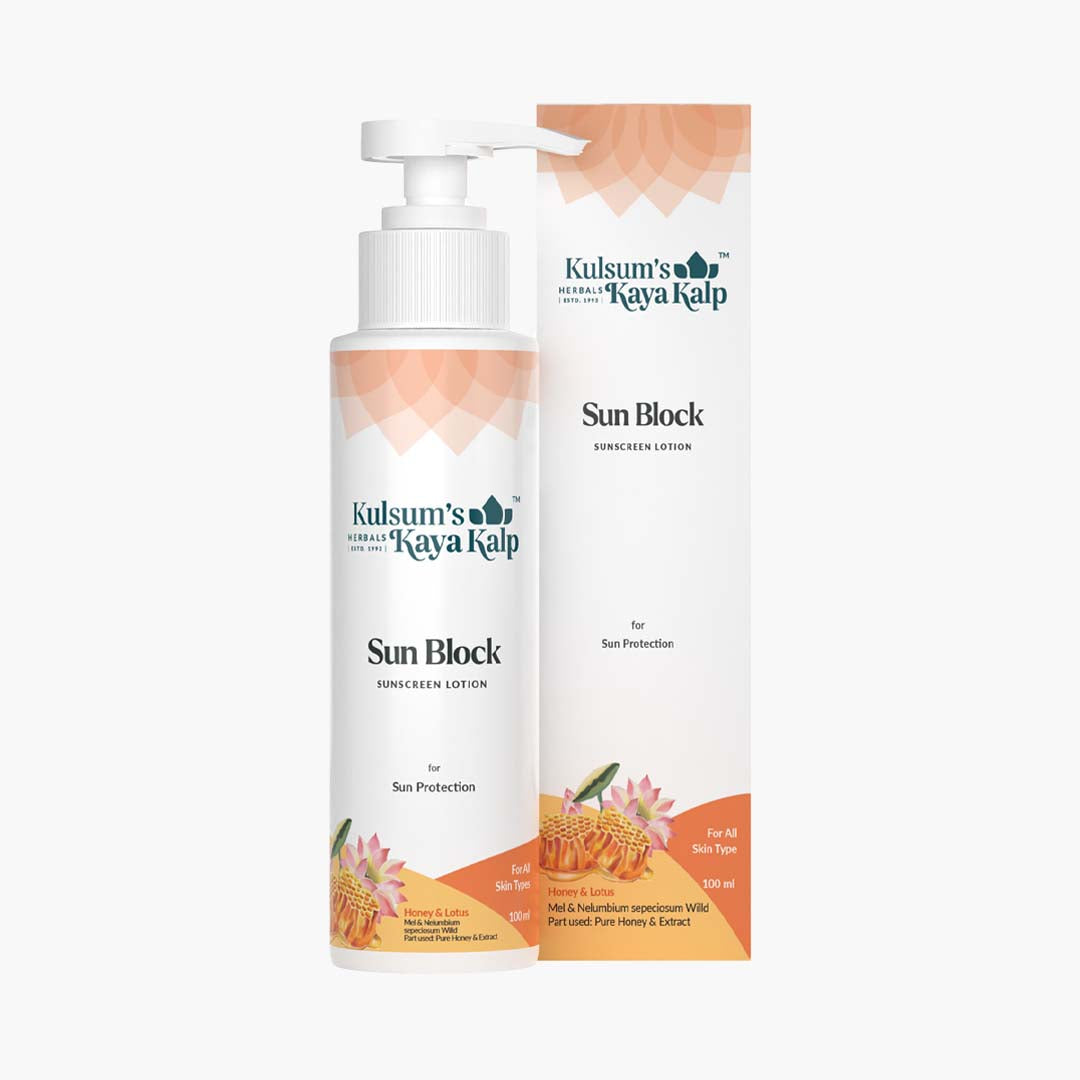 Kulsum's kayakalp Sun Block Body Lotion 100ml