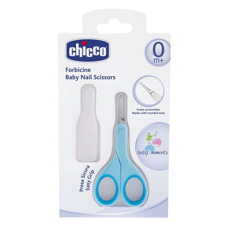 Chicco Baby Nail Scissors (Blue)