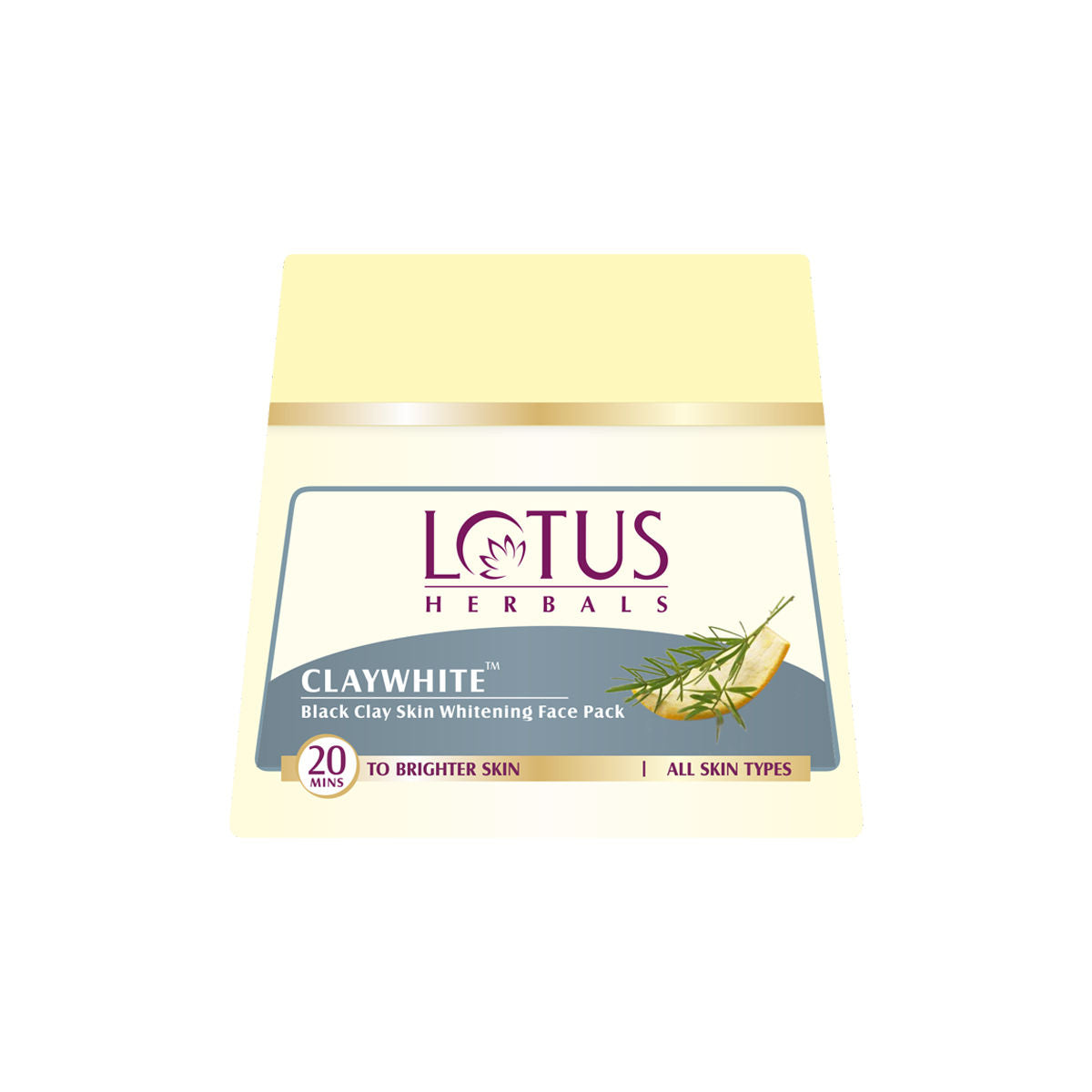 Buy Lotus Herbals Claywhite Black Clay Skin Whitening Face Pack