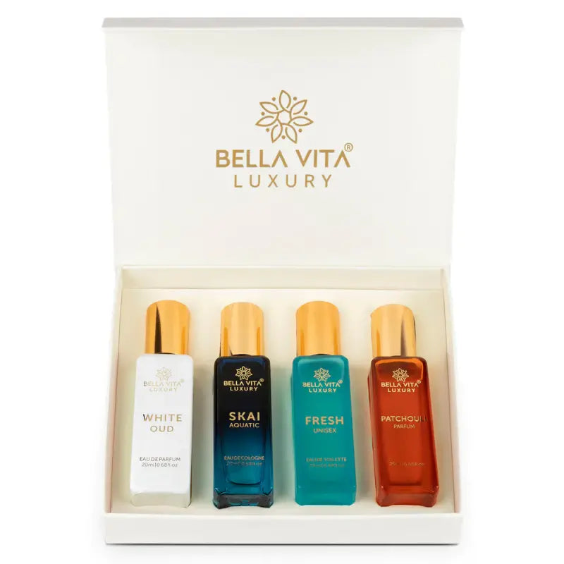Bella Vita Luxury Women's Luxury Perfume Gift Set (4x20ml) - The online  shopping beauty store. Shop for makeup, skincare, haircare & fragrances  online at Chhotu Di Hatti.