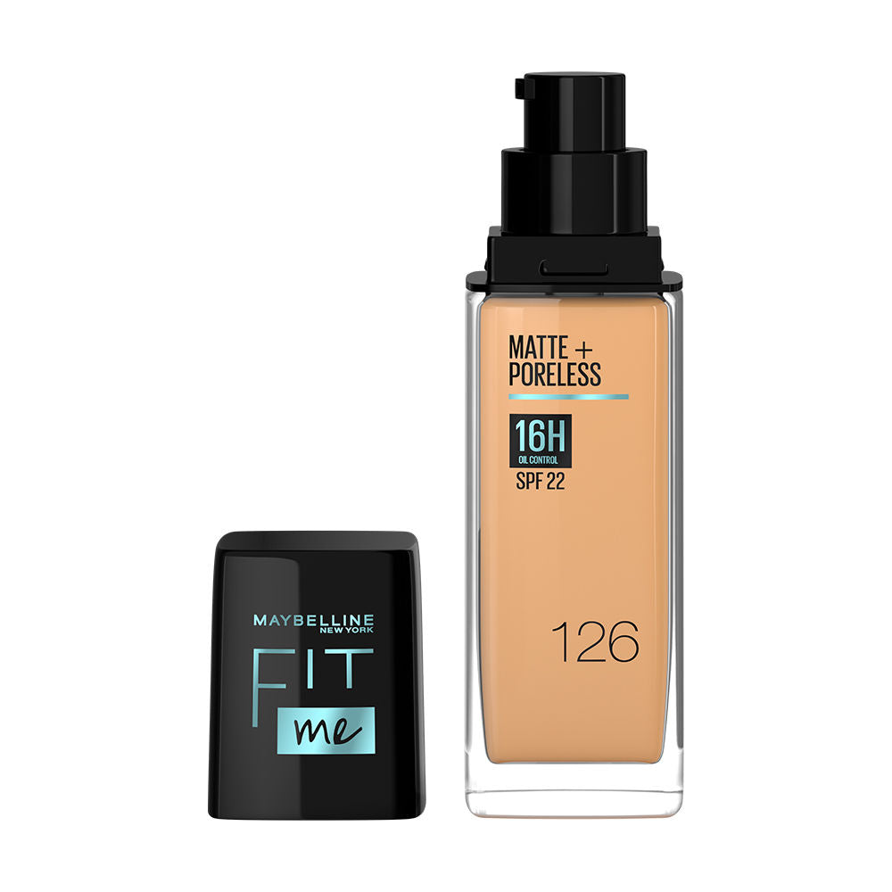 Maybelline New York Fit Me Matte+poreless Liquid Foundation 16h Oil Control - 126 Light Pecan