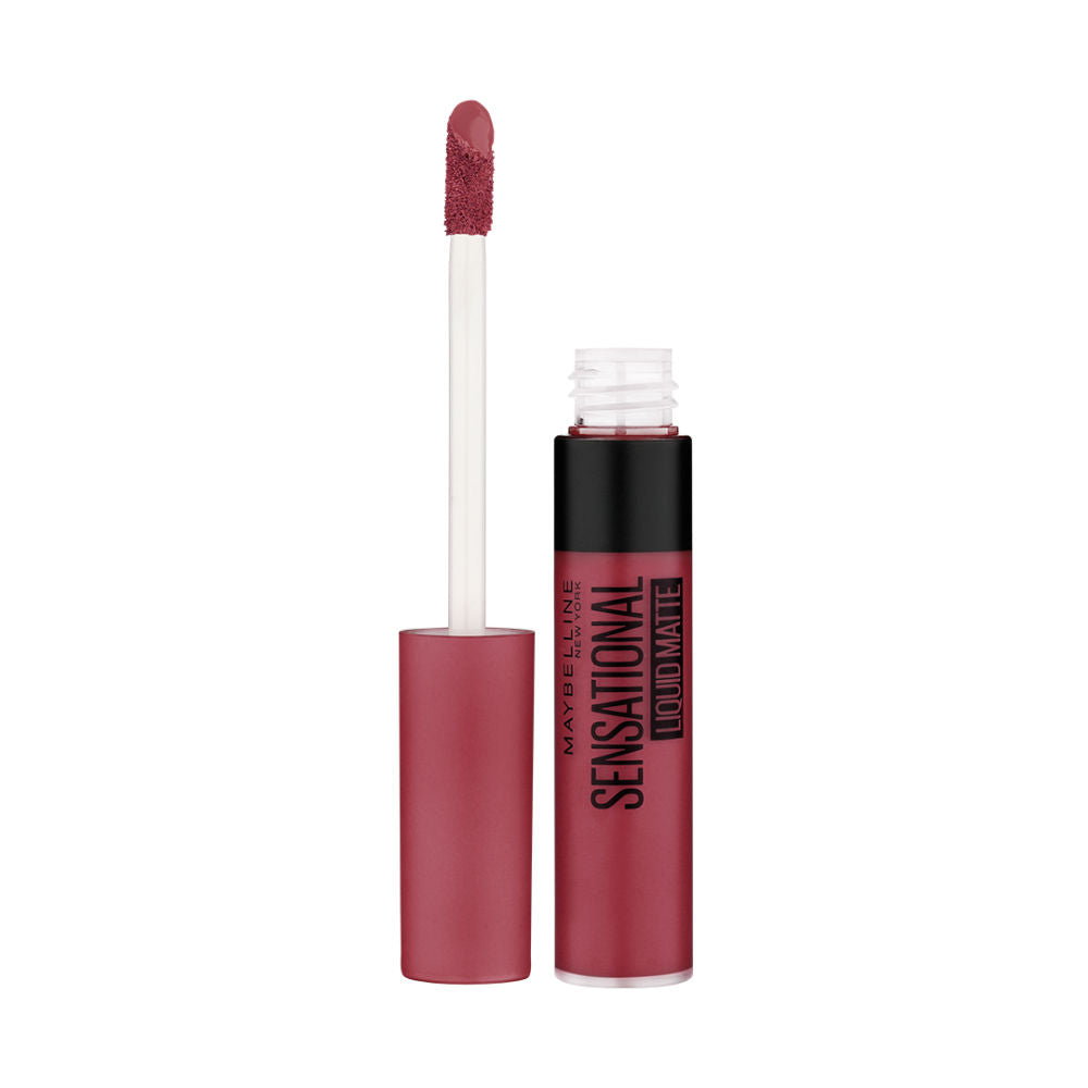 Maybelline New York Sensational Liquid Matte Lipstick - Touch of Spice + Red Serenade