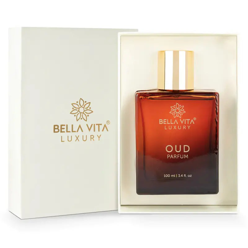 Bella Vita Organic Oud Parfum Intense Unisex Perfume For Men & Women 100 Ml