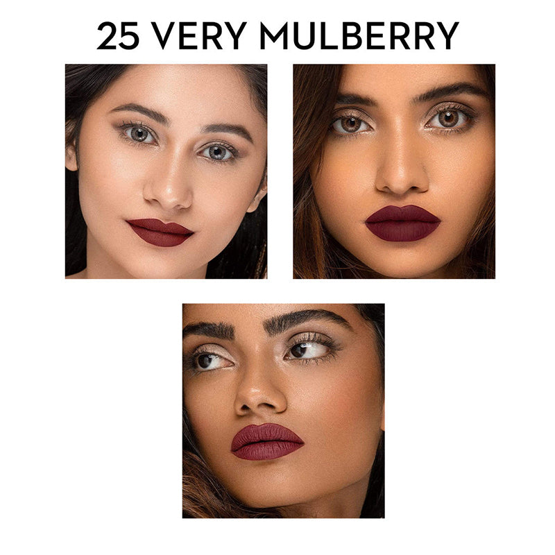 Sugar Smudge Me Not Liquid Lipstick - 25 Very Mulberry (Deep Berry) (4.5Ml)-5