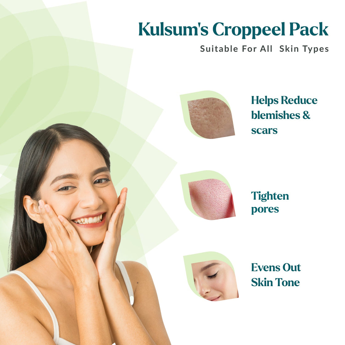 Kulsum’s Kaya Kalp Herbals Croppeel Pack for 200 gm